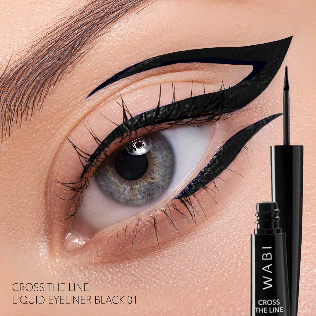 WABI Cross The Line Liquid Eyeliner Black 01 WABI Cross The Line Liquid Eyeliner Black 01 - Image 1
