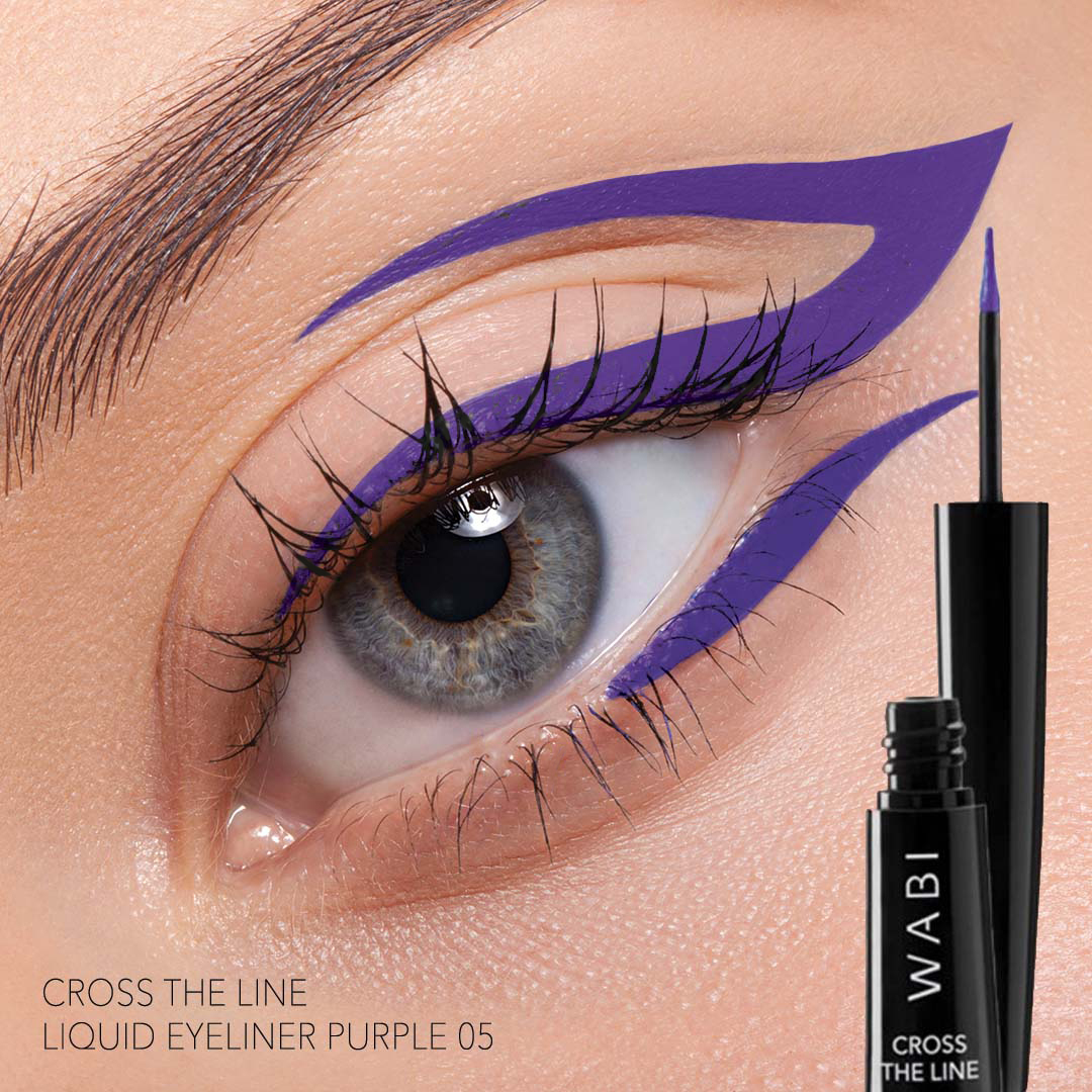 WABI Cross The Line Liquid Eyeliner Purple 05 WABI Cross The Line Liquid Eyeliner Purple 05 - Image 1