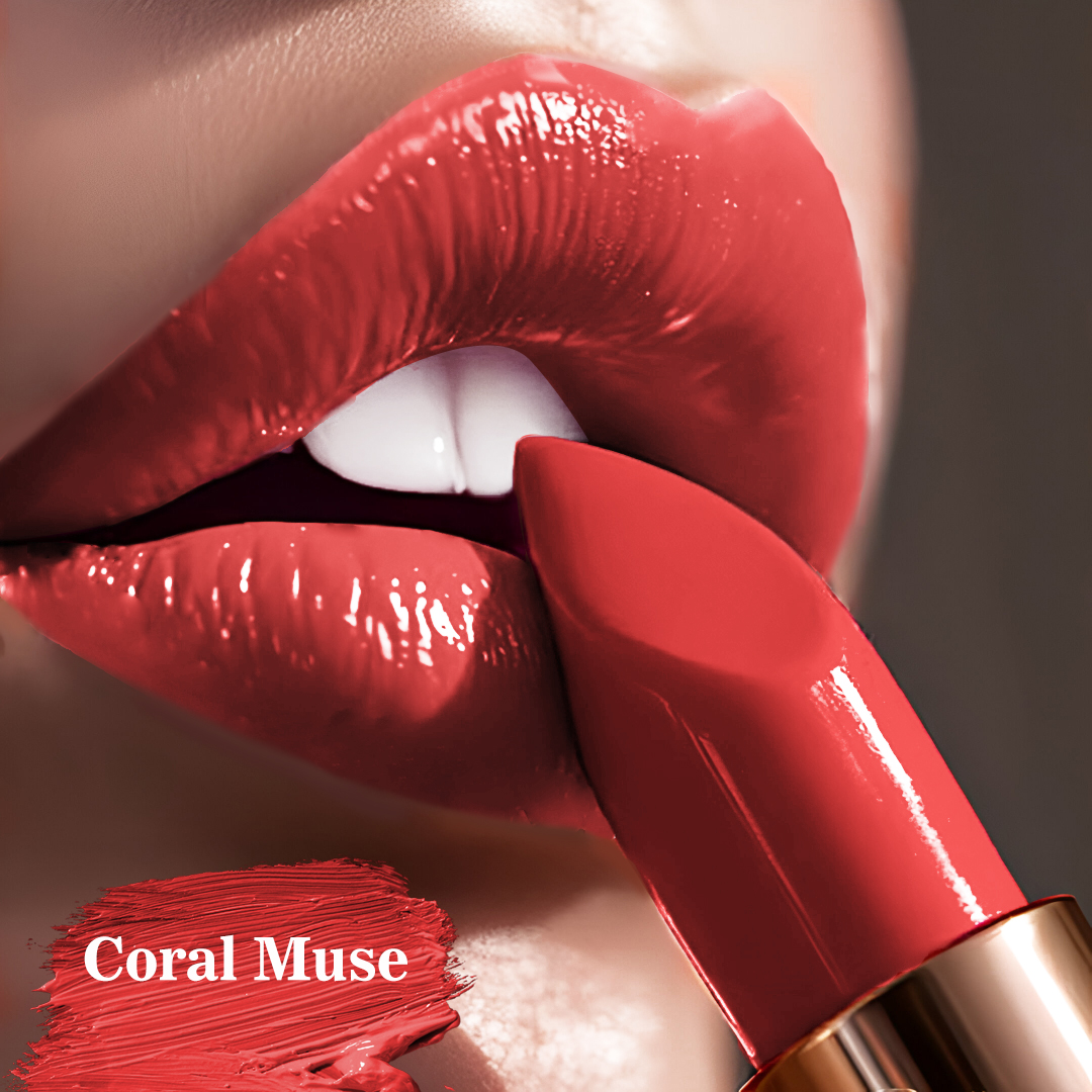 WABI Never Enough Lipstick - Coral Muse