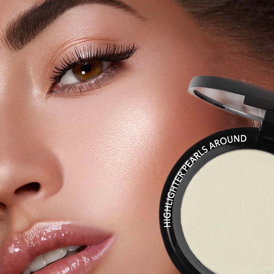 WABI Compact Highlighter Pearls Around WABI Compact Highlighter Pearls Around - Image 1