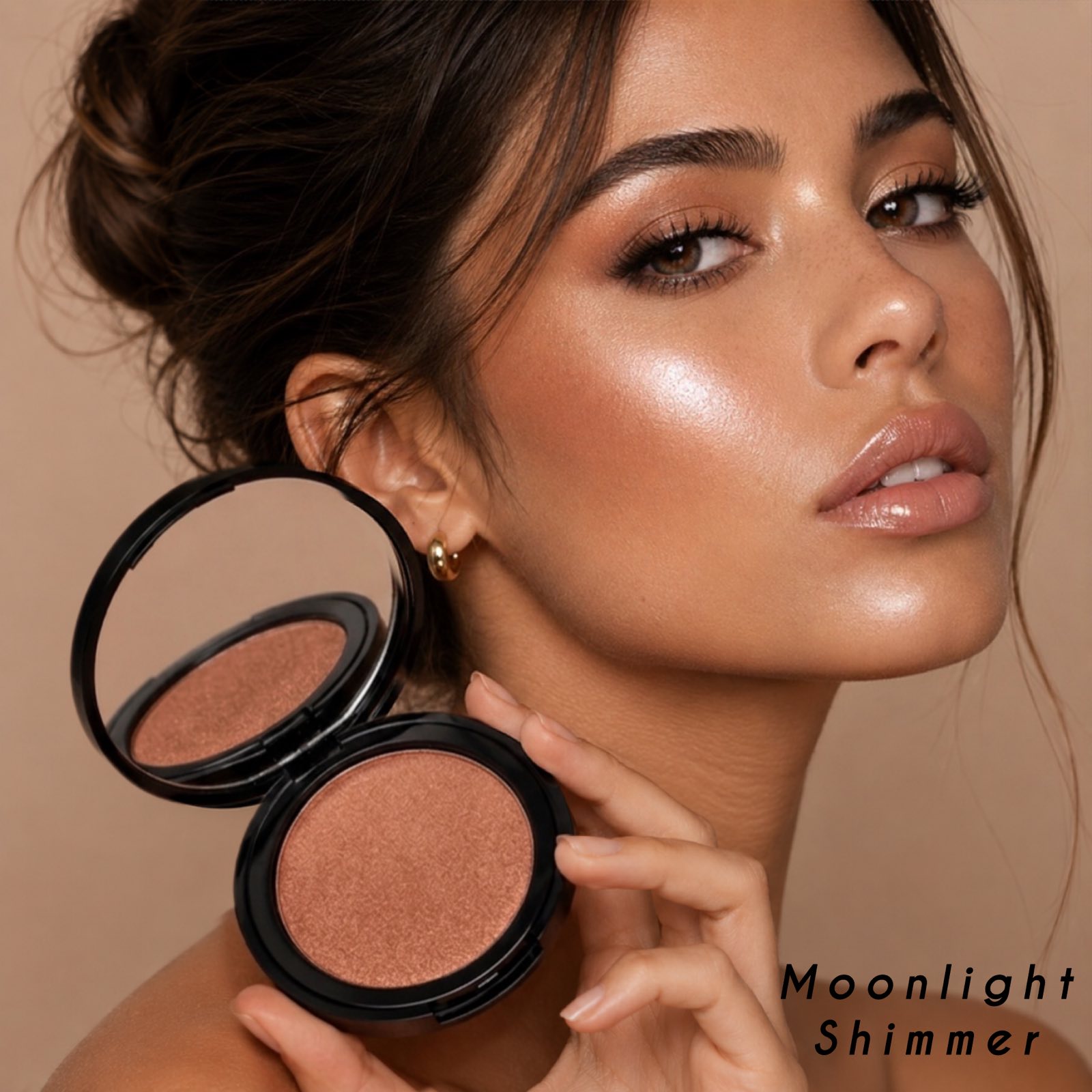 WABI Compact Highlighter Moonlight Shimmer WABI Compact Highlighter Moonlight Shimmer - Image 1