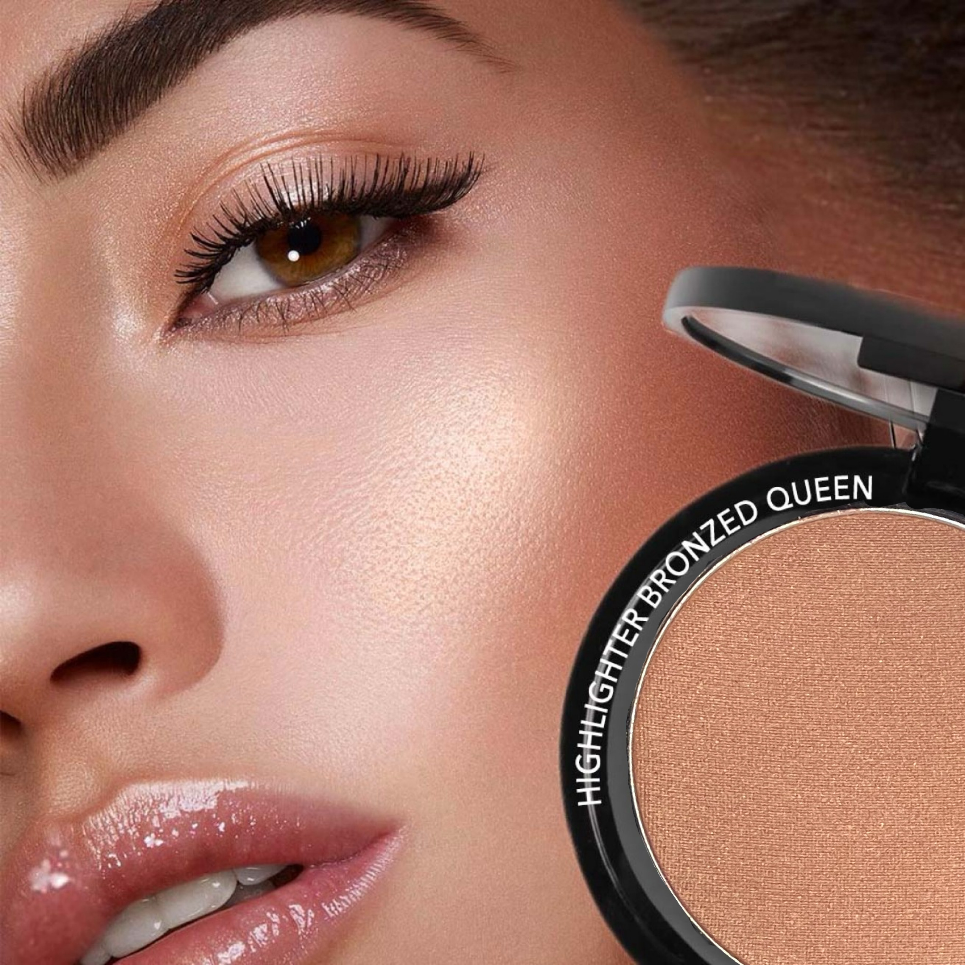 WABI Compact Highlighter Bronzed Queen WABI Compact Highlighter Bronzed Queen - Image 1