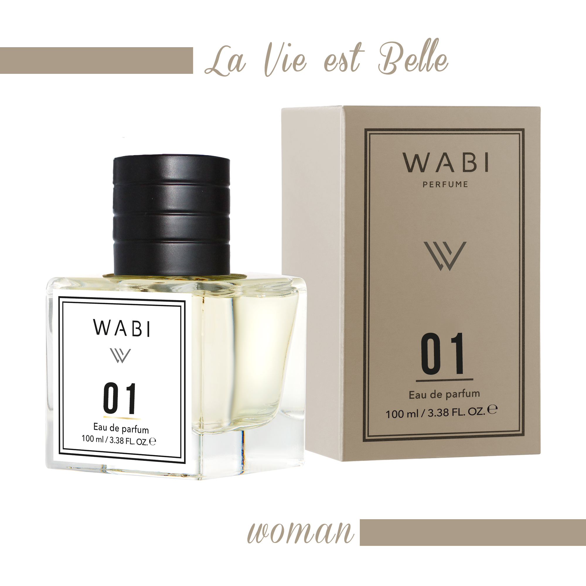 WABI Perfume N. 01 - 100ML WABI Perfume N. 01 - 100ML - Image 1