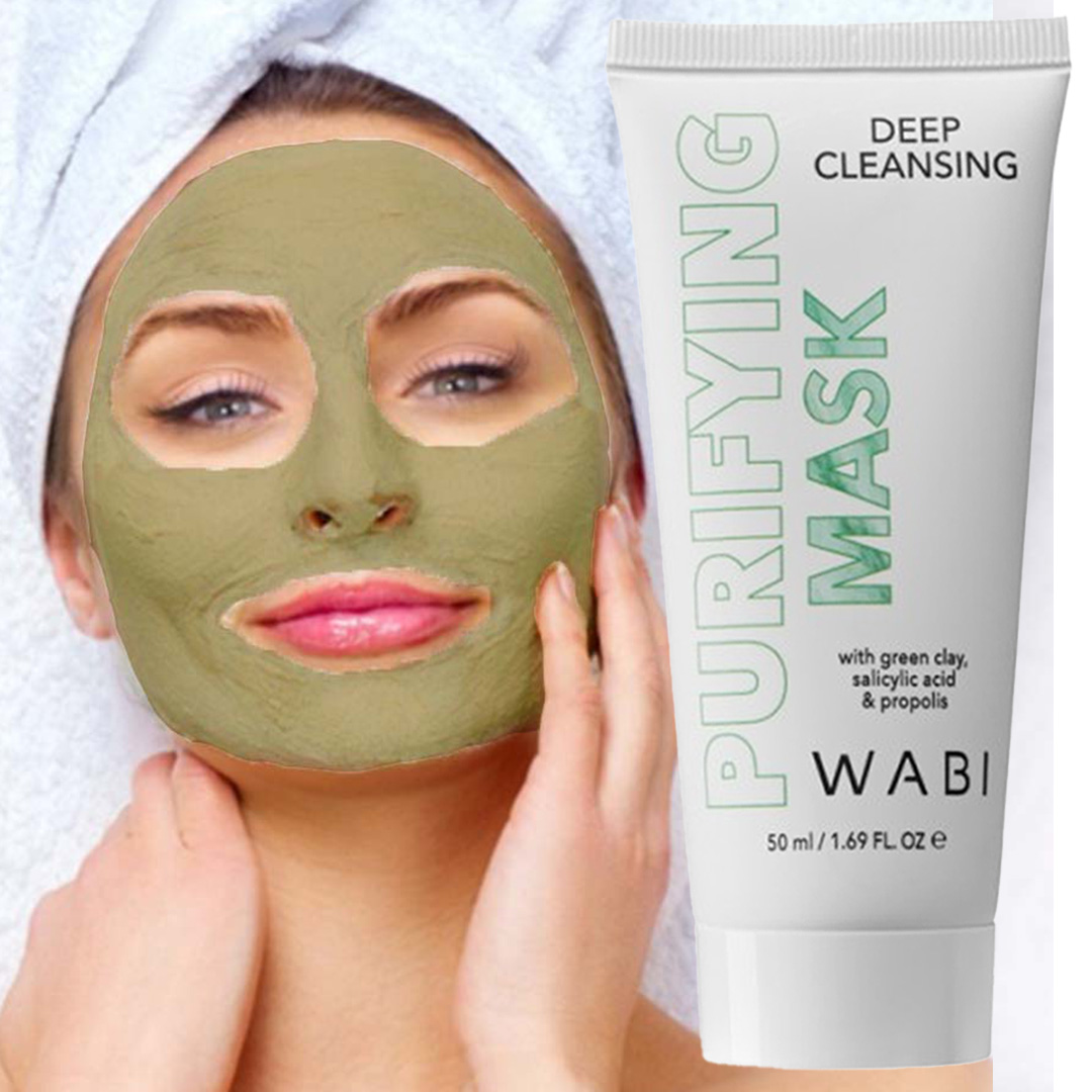 WABI Purifying Green Clay Mask WABI Purifying Green Clay Mask - Image 1