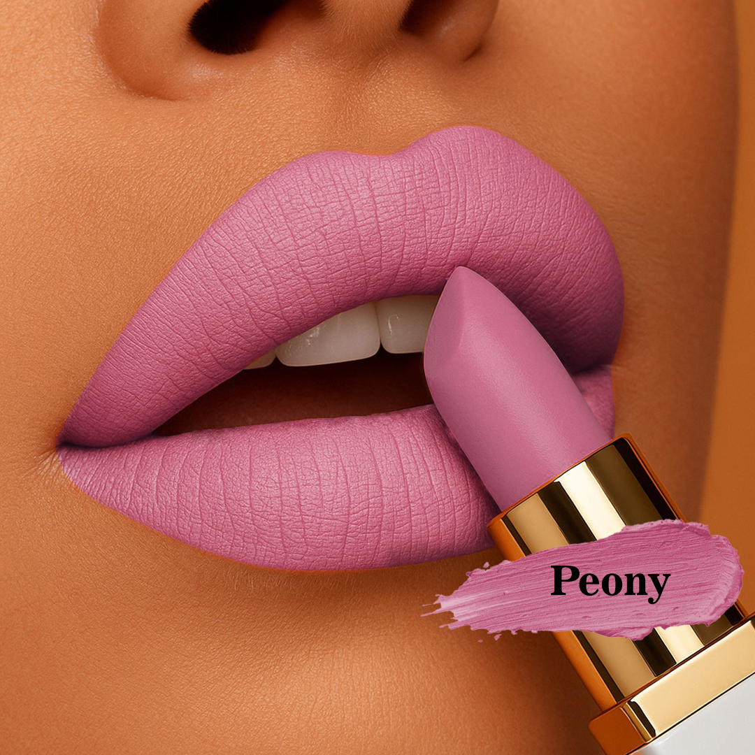 WABI Adored Color Velvet Lipstick - Peony WABI Adored Color Velvet Lipstick - Peony - Image 1