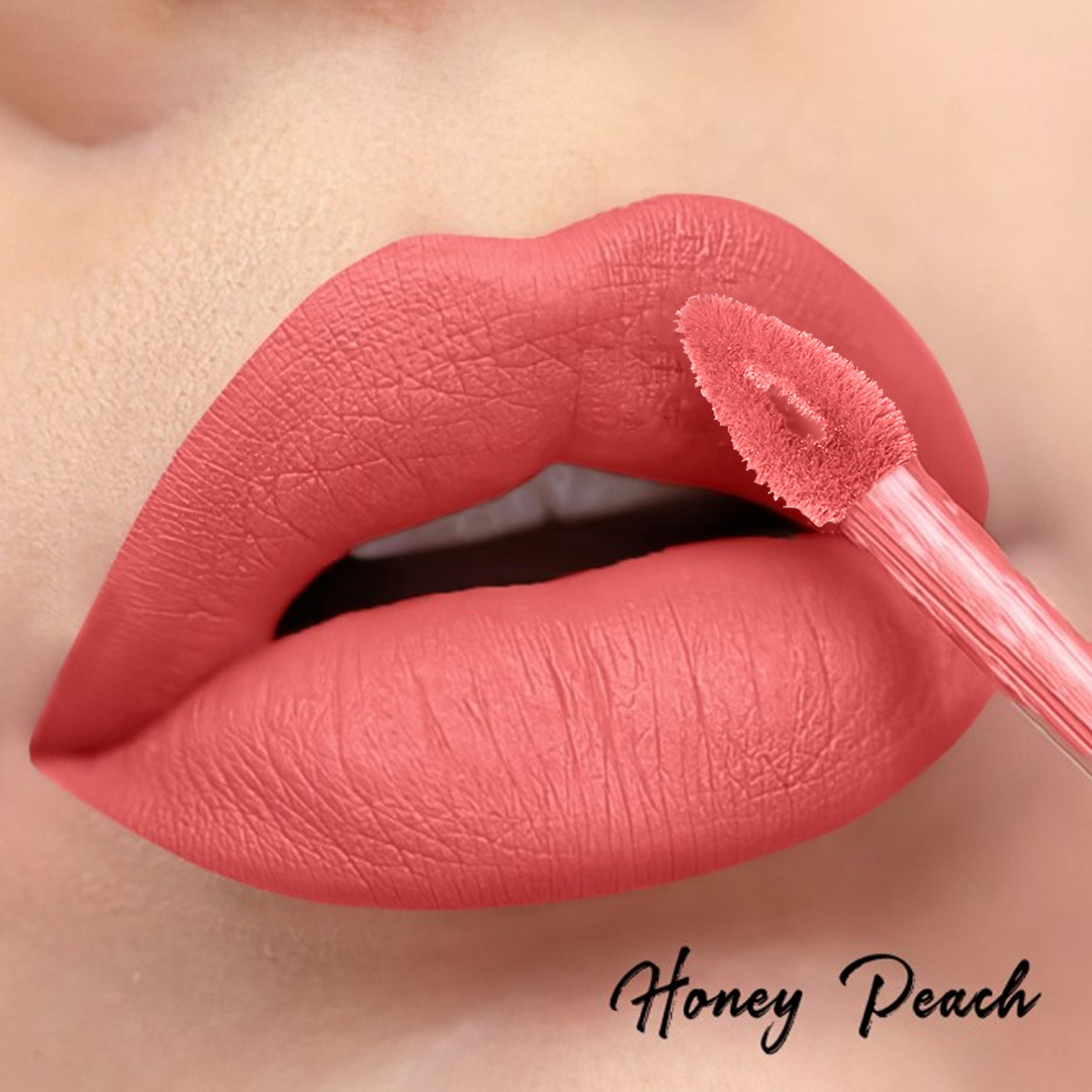 WABI Matte Revolution Liquid Lipstick - Honey Peach WABI Matte Revolution Liquid Lipstick - Honey Peach - Image 1