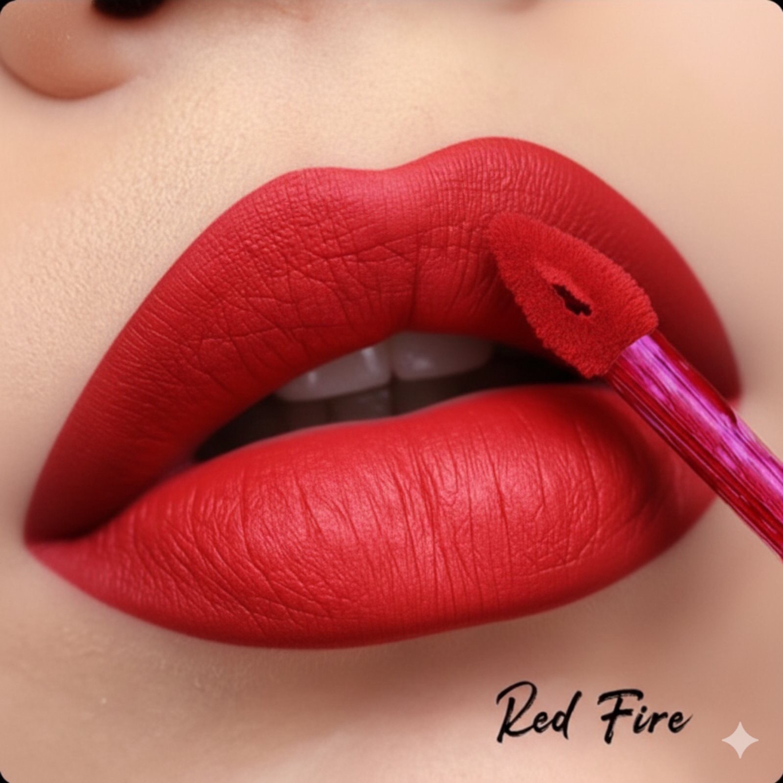WABI Matte Revolution Liquid Lipstick - Red Fire WABI Matte Revolution Liquid Lipstick - Red Fire - Image 1