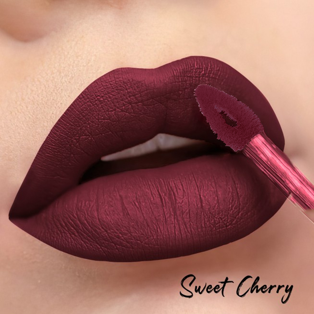 WABI Matte Revolution Liquid Lipstick - Sweet Cherry WABI Matte Revolution Liquid Lipstick - Sweet Cherry - Image 1