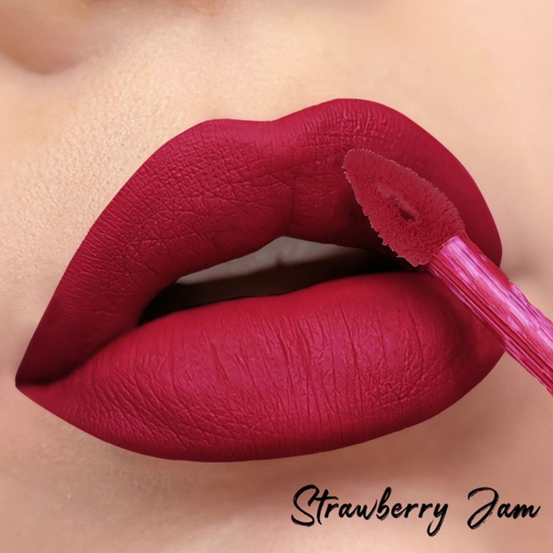 WABI Matte Revolution Liquid Lipstick - Strawberry Jam WABI Matte Revolution Liquid Lipstick - Strawberry Jam - Image 1