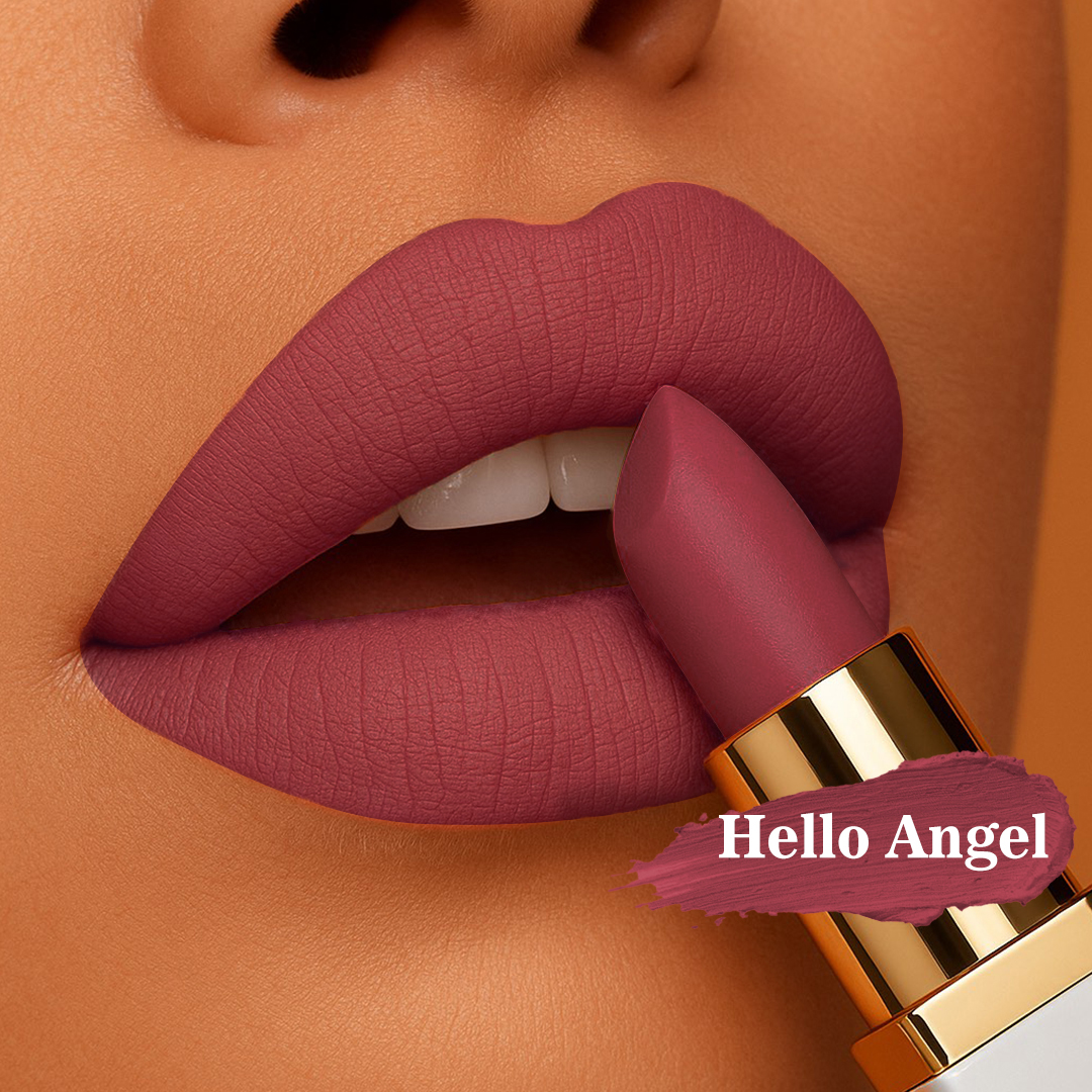 WABI Adored Color Velvet Lipstick - Hello Angel WABI Adored Color Velvet Lipstick - Hello Angel - Image 1