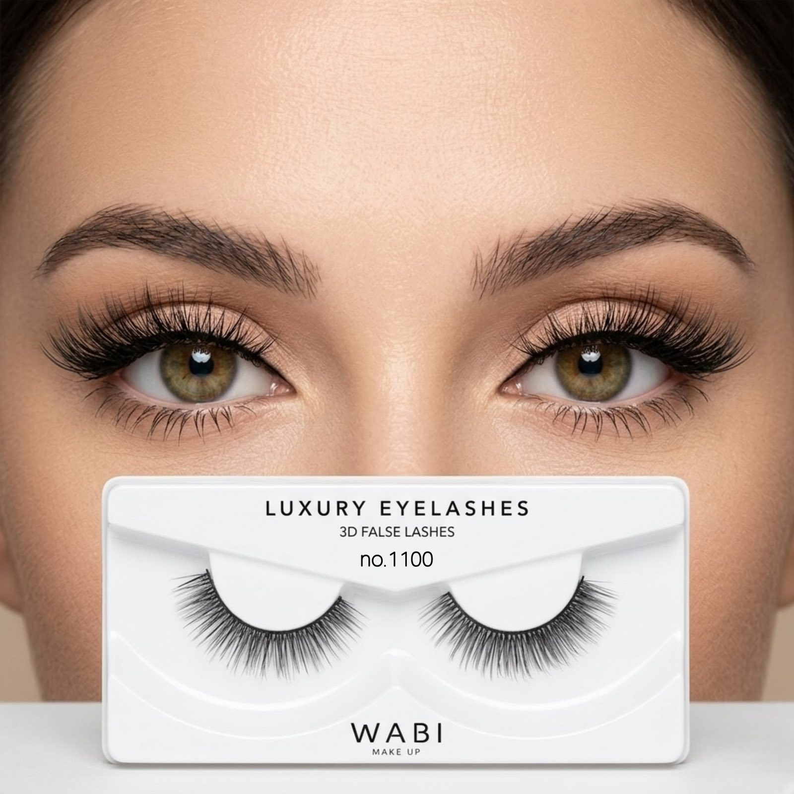 WABI Luxury 3D False Eyelashes 1100 WABI Luxury 3D False Eyelashes 1100 - Image 1