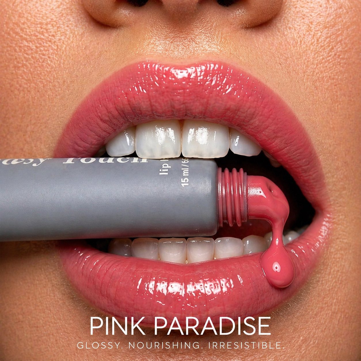 WABI Glossy Touch Lip Balm Pink Paradise WABI Glossy Touch Lip Balm Pink Paradise - Image 1