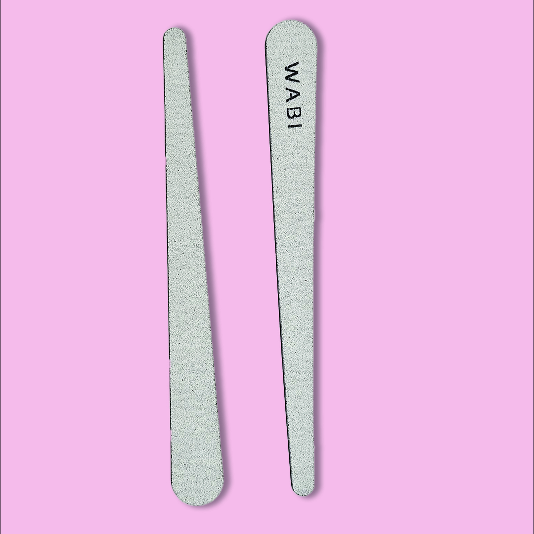WABI Wood Nail File 2 pieces