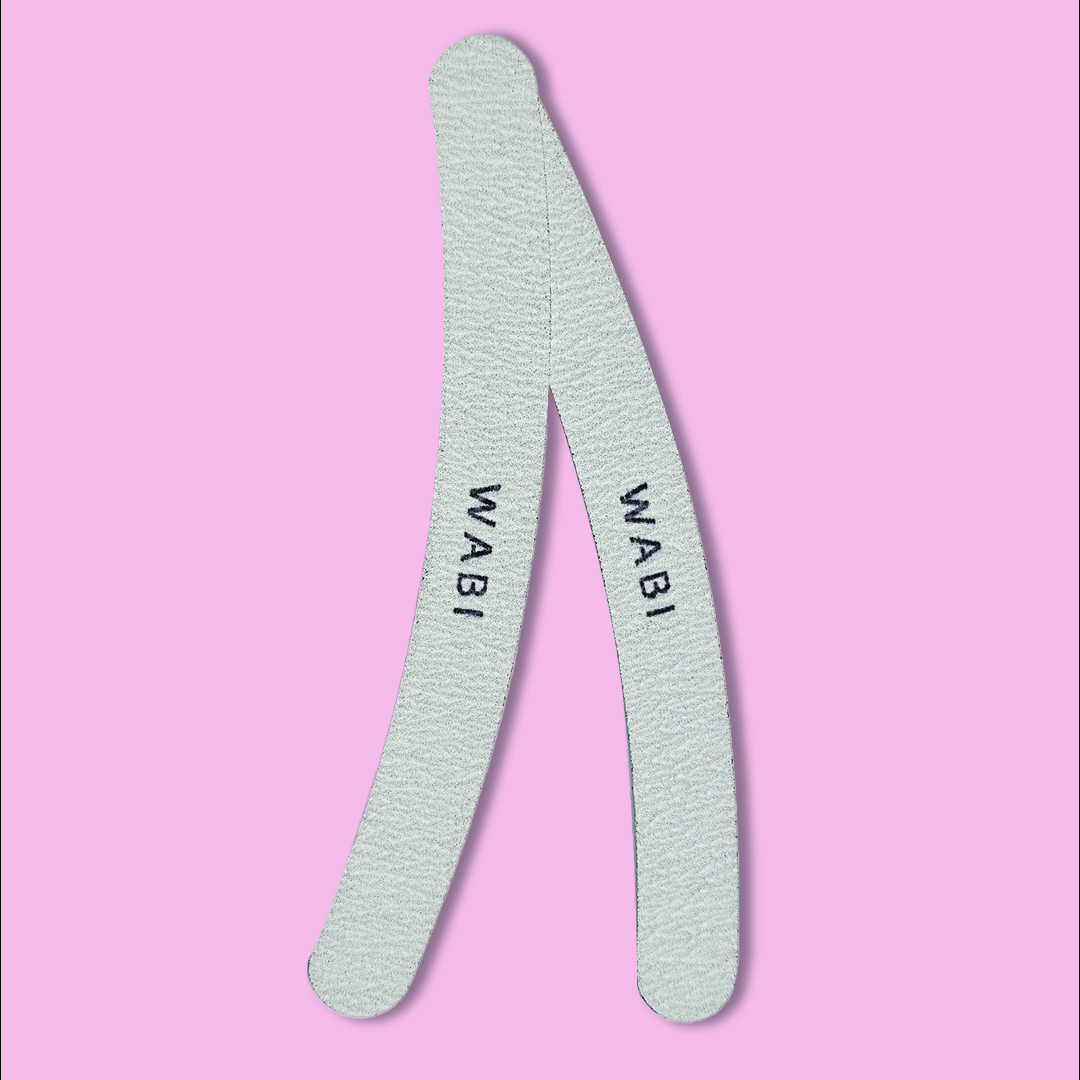 WABI Banana Nail File 2 pieces WABI Banana Nail File 2 pieces - Image 1
